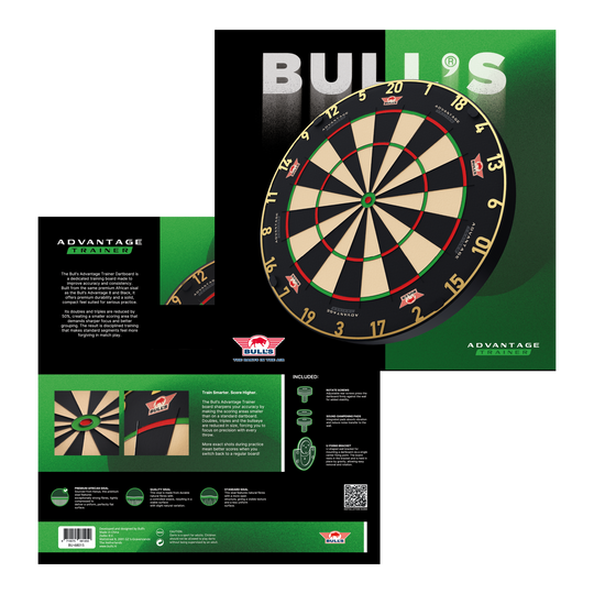 Bulls NL Advantage 8 TRAINER stalen dartbord