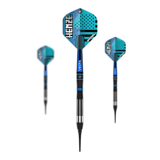 Winmau Rick Henze zachte dartpijlen - 21g