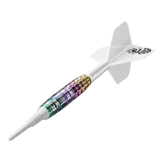 Target Japan Prime Series Mayuko Morita Mayo GEN7 Soft Darts - 18g Darstellt werden die Target Japan Prime Series Mayuko Morita Mayo GEN7 Softdarts, 18g. Die Softdarts sind ideal für Wettkampfspieler geeignet.