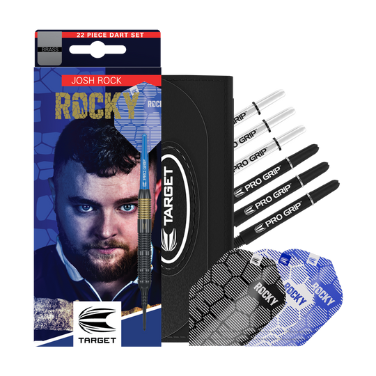 Target Josh Rock Messing Zachte Darts - 18g