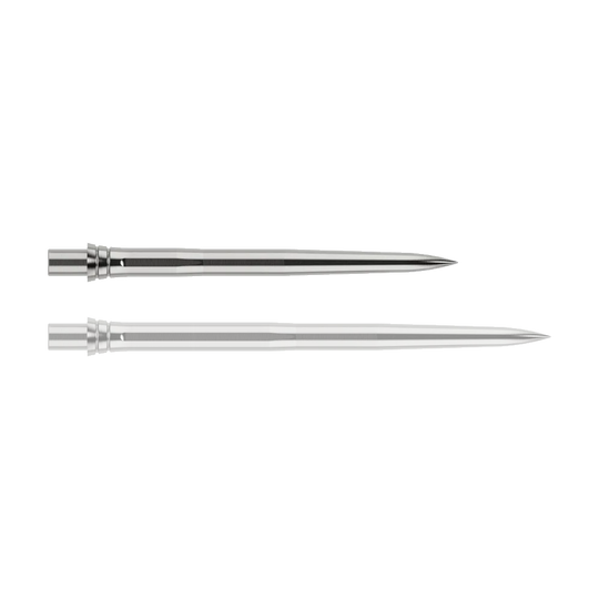 Caliburn EVO dartpunten - Glad - Zilver Auf dem Bild sind vermutlich EVO121 Caliburn EVO Dartspitzen EZ Smooth in Silber, 28mm, abgebildet. Diese Softdartspitzen sind für elektronische Dartscheiben geeignet.