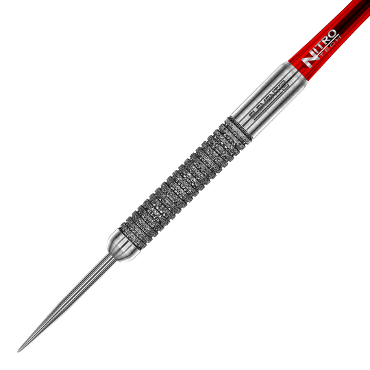 Red Dragon 50 Year Collection Element 6 B Steeldarts mit 24g Gewicht. Die Darts sind Teil der 50 Jahre Kollektion als Sonderausgabe.