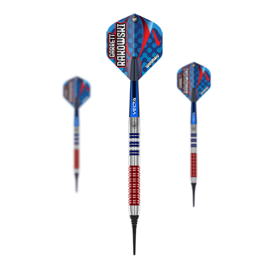 Winmau Garret Rakowski zachte dartpijlen - 20 g