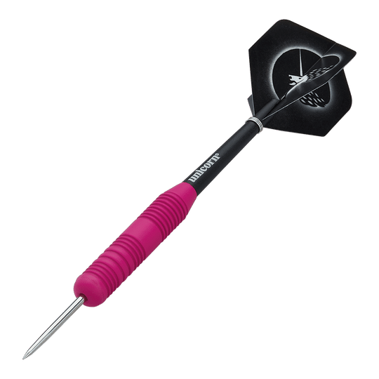 Unicorn Core Plus rubberen roze stalen darts