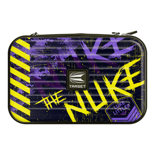 Target Takoma Luke Littler XL dartkoffer Dieses Bild zeigt das Target Takoma Luke Littler XL Dartcase. Das Case bietet Schutz und Organisation für Darts und Zubehör.