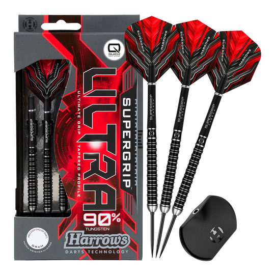 Harrows Supergrip Ultra Quick Point stalen dartpijlen Harrows Supergrip Ultra Quick Point stalen dartpijlen