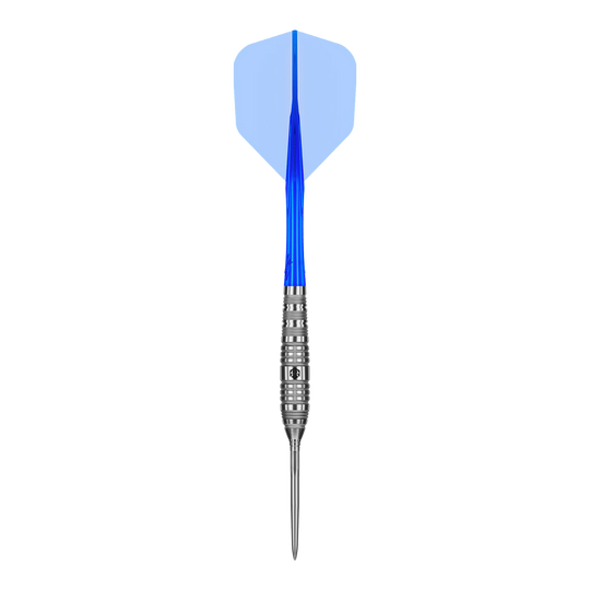 Caliburn Rix EZ-EVO R3 stalen dartpijlen Das Bild zeigt die Caliburn Rix EZ-EVO R3 Steeldarts. Der Artikel ist für das Dartspiel gedacht und präsentiert sich in hochwertigem Design.