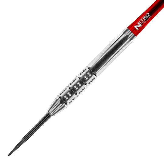 Red Dragon 50 Jaar Collectie Hexose Set 3 Steeldarts - 25g Auf dem Bild ist das Set der Red Dragon 50 Year Collection Hexoset 3 Steeldarts mit 25g zu sehen. Diese Darts wurden als limitierte Sonderedition produziert.