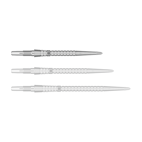 Target Chrono Swiss Storm Point dartpunten - zilver Target Chrono Swiss Storm Point dartpunten - zilver
