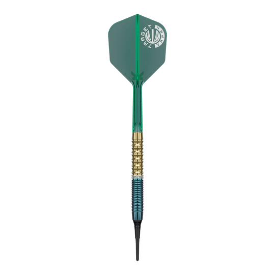 Target Japan Prime Series Zenith GEN 2.5 Soft Darts - 20g Das Bild präsentiert die Target Japan Prime Series Zenith GEN 2.5 Softdarts in der 20g Ausführung. Sie bieten ein ausgewogenes Spielgefühl für Dartspieler.