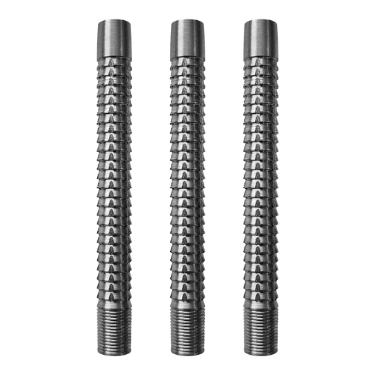 McDart Giga Grip 2-vat Das Bild zeigt das Produkt McDart Giga Grip 2 Barrel. Dies ist ein spezieller Dart-Barrel für Softdarts.