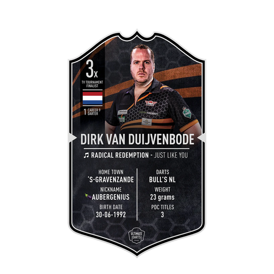 Ultieme Dartskaart - Dirk Van Duijvenbode 