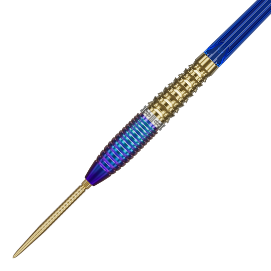 Target Japan Prime Series Zenith GEN2 Swiss Point Steel Darts - 23g Auf dem Bild sind die Target Japan Prime Series Zenith GEN2 Swiss Point Steeldarts mit 23g zu erkennen. Das Produkt ist für präzises Dartspiel gemacht.