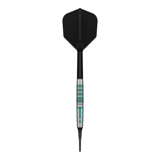 Target Black Marque Pierce Soft Darts - 18,5 g Zu sehen sind die Target Black Marque Pierce Softdarts mit einem Gewicht von 18,5g. Die Softdarts bieten ein elegantes Aussehen und hohe Wurfgenauigkeit.