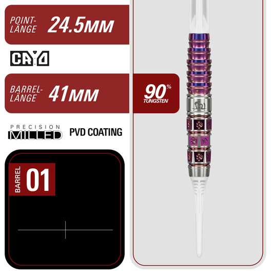 Target Japan Prime Series Mayo GEN8 Soft Darts - 18g