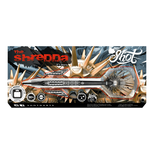 Shot Gnarly Shredda Softdarts - 20g