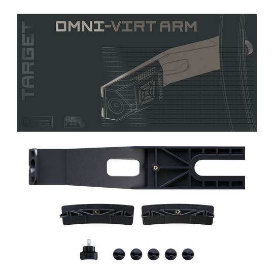 Target OMNI VIRT camera-arm Dieses Bild präsentiert den Target OMNI VIRT Kamera Arm. Das Produkt ist ein spezieller Kamerahalter für Dartspieler.