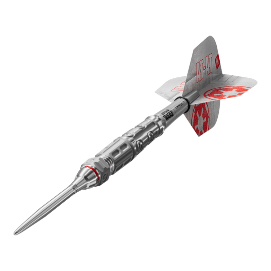 Target Star Wars AT-AT Swiss Point stalen dartpijlen Das Produkt ist die Target Star Wars AT-AT Swiss Point Steeldarts. Diese Steeldarts überzeugen durch ein Star Wars Design mit AT-AT-Motiv.