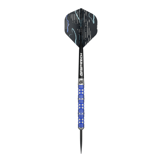 Zu sehen sind GOAT Surfer Steeldarts. Das Set ist für ambitionierte Spieler gedacht.