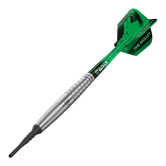 Bulls Danny Jansen softdarts - 20 g Zu sehen sind die Bulls Danny Jansen Softdarts mit 20 Gramm Gewicht. Das Produkt ist speziell für Softdart-Liebhaber entwickelt.