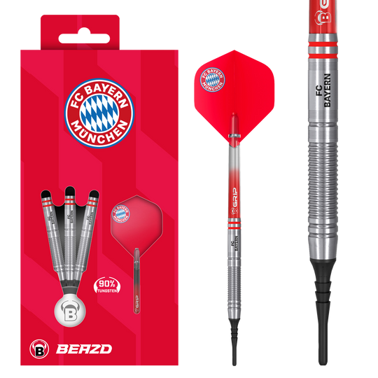 Beazd FC Bayern München Tungsten Zachte Darts - 18g