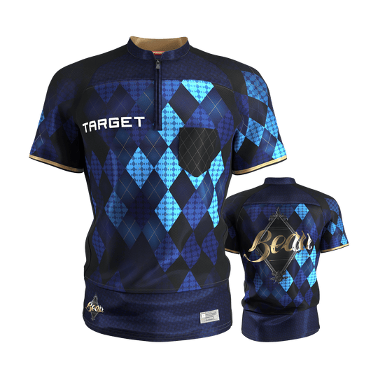 Target Beau Greaves dartshirt 2027 Das Bild zeigt das Target Beau Greaves Dartshirt 2027. Es handelt sich um ein Dartshirt des Herstellers Target.