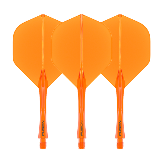 Winmau Fusion Flight Shaft-systeem Standaard Oranje