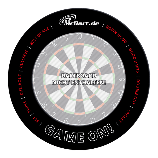 McDart Game On Dartboard Surround 2025