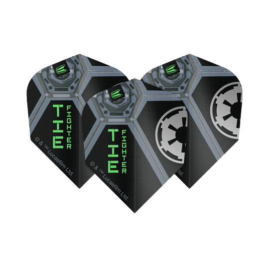 Target Star Wars ProUltra Tie Fighter No6 Flights. Dart-Flights mit Tie Fighter Motiv aus der Star Wars Kollektion.