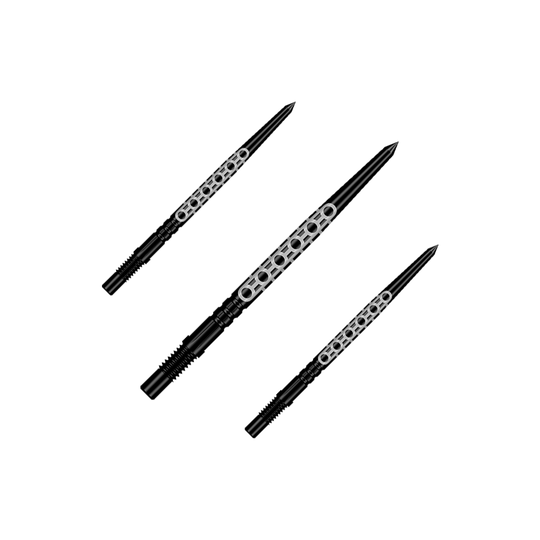 Shot Turbo Point Goths Dartpunten - Zwart Shot Turbo Point Goths Dartpunten - Zwart