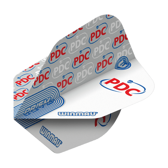 Winmau Prism Zeta PDC White No6 Flights