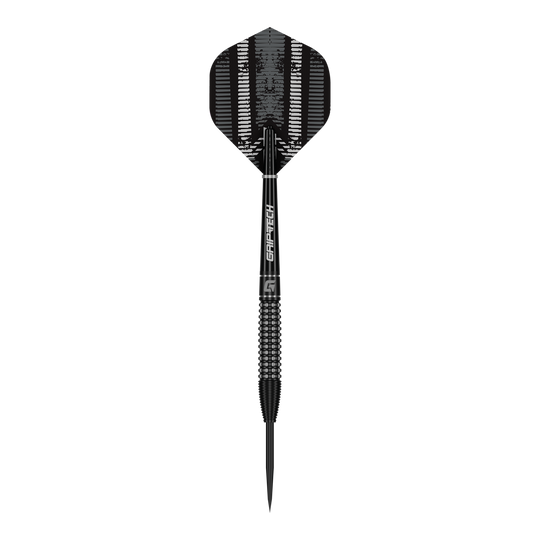 GOAT Sprocket MKIII Bomb stalen dartpijlen Zu sehen ist der GOAT Sprocket MKIII Bomb Steeldarts. Die Aufnahme zeigt den Dartpfeil aus einer bestimmten Perspektive.