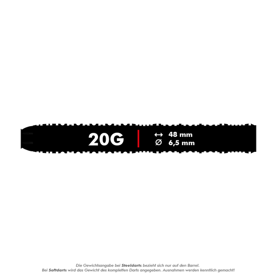 Shot ZEN Rechte Zachte Dartpijlen - 20 g Hier sieht man die Shot ZEN Straight Softdarts - 20g. Diese Darts zeichnen sich durch ihre gerade Form und hervorragende Verarbeitung aus.