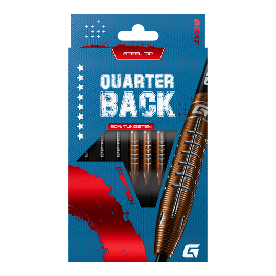 GOAT Quarterback V2 wolfraamstaal darts - 24g