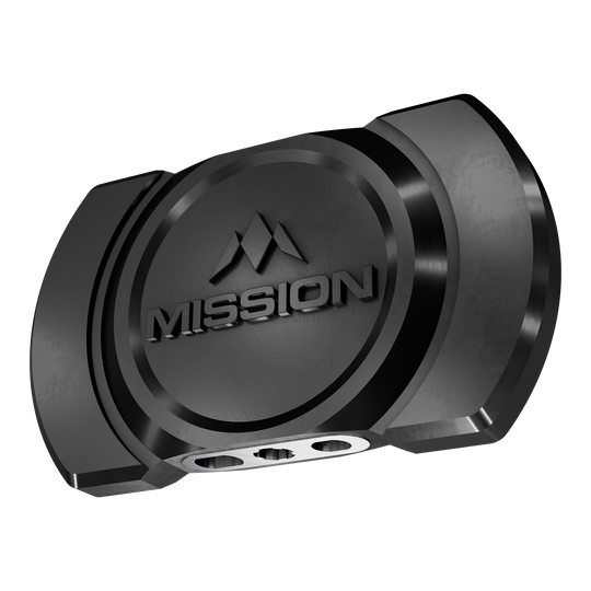 Mission R2.5 Snelpuntgereedschap Das Bild zeigt das Mission R2.5 Rapid Point Tool. Es handelt sich um ein Werkzeug für Dartspitzen und Zubehör.