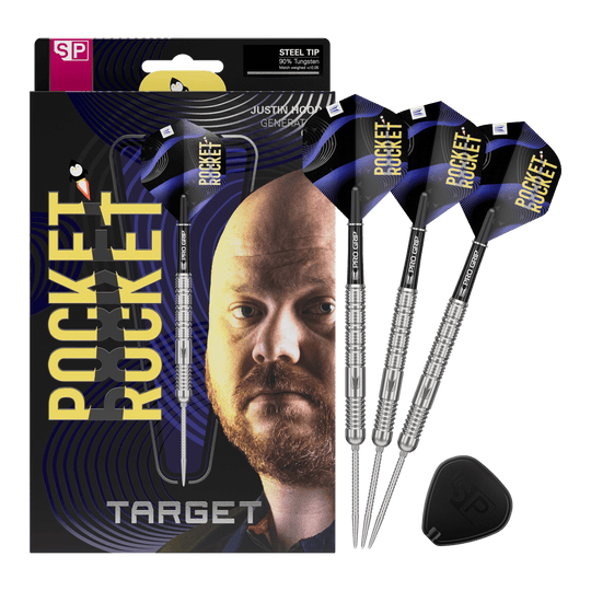 Target Justin Hood Swiss Points stalen dartpijlen - 23 g