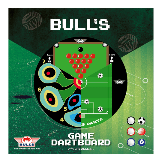 Bulls NL Spelbord Voetbal Dartbord