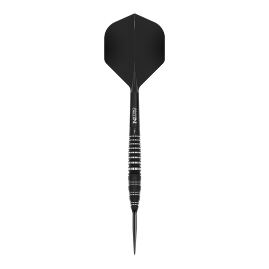 Red Dragon Sable Bom Schakelpunt Stalen Darts Abgebildet sind die Red Dragon Sable Bomb Switch Point Steeldarts. Diese Darts zeichnen sich durch ihre hochwertige Verarbeitung und spezielle Spitzen aus.