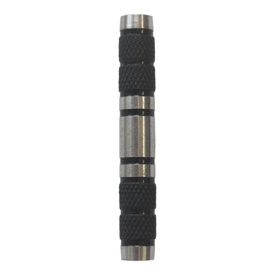 McDart geribbelde zwarte softdart barrels - 18 g McDart Knurled Black Softdart Barrels - 18g werden dargestellt. Diese schwarzen Softdart Barrels haben eine gerändelte Oberfläche und wiegen 18 Gramm.