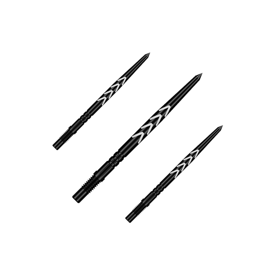 Shot Turbo Points Dart Tips Michael Smith - Zwart Shot Turbo Points Dart Tips Michael Smith - Zwart