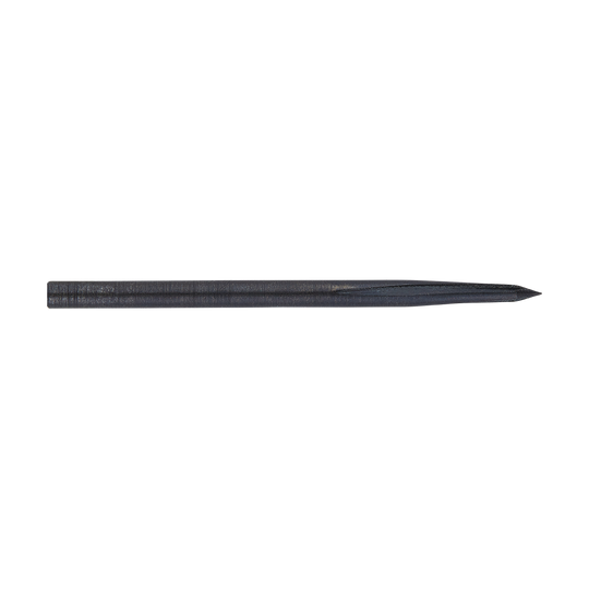 Unicorn Volute Noir stalen dartpunten Das Bild zeigt eine schwarze Steeldartspitze namens "Unicorn Volute Noir". Die Spitze ist lang, schlank und hat eine fein gearbeitete Struktur.