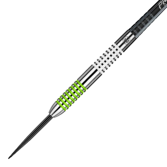 Winmau Ton Machine stalen dartpijlen Zu sehen sind die Winmau Ton Machine Steeldarts. Das Produkt ist für präzises und professionelles Dartspiel geeignet.