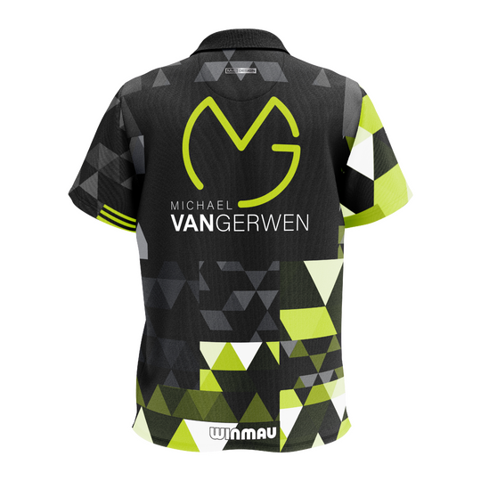 Winmau Michael Van Gerwen poloshirt met faneditie Hier ist das Winmau Michael Van Gerwen Fan-Edition Poloshirt abgebildet. Das Poloshirt richtet sich an alle Fans von Michael Van Gerwen.