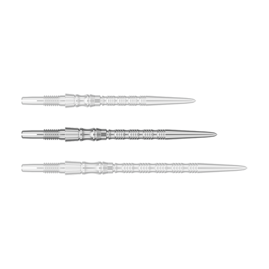 Target Signature Swiss Point TRB stalen dartpunten - zilver Dieses Bild zeigt eine einzelne silberne Dartspitze mit einer Länge von 35 mm. Vermutlich handelt es sich um das Modell 'Target SwissPoint Signature TRB Dartspitzen'.