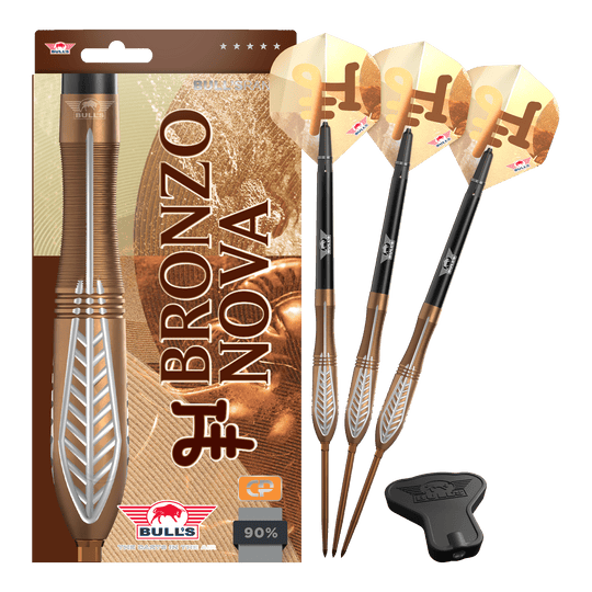 Bulls NL Bronzo Nova Convertible Point stalen dartpijlen