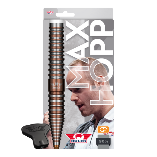Bulls NL Max Hopp E5 Convertible Point stalen dartpijlen Bulls NL Max Hopp E5 Convertible Point stalen dartpijlen