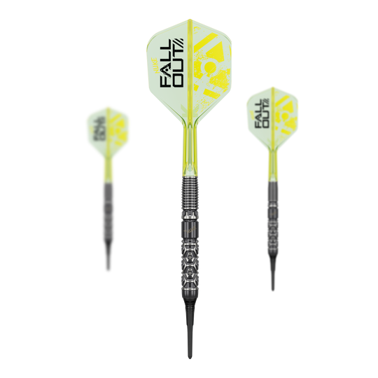 Target Luke Littler Nuke Fallout Soft Darts - 19 g Target Luke Littler Nuke Fallout Soft Darts - 19 g