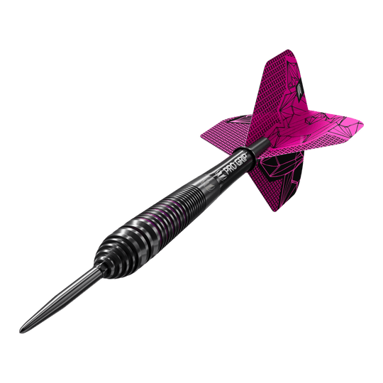 Target Lorraine Winstanley GEN2 Swiss Point Steel Darts - 24g Abgebildet sind Target Lorraine Winstanley GEN2 Swiss Point Steeldarts - 24g. Diese Steeldarts zeichnen sich durch ihr spezielles Design aus.