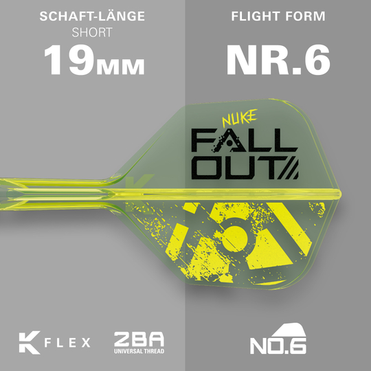 Target Luke Littler Nuke Fallout Soft Darts - 19 g